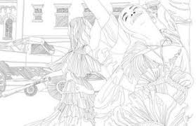 Each picture comes with a 50 word bio. This Illustrator Turned Beyonce S Lemonade Into A Coloring Book And Omg