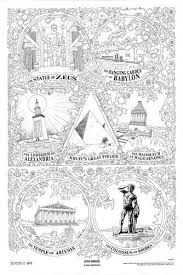 Great for stimulating curiosity and discussion, pupils will want to find out more.why not use them with our seven wonders display posters? Seven Wonders Of The World Coloring Pages