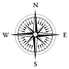 Black And White Compass Rose Compass Symbol Isolated On White For Design Compass Symbol Compass Rose Compass Tattoo
