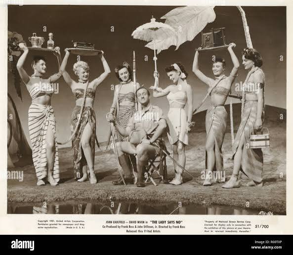 THE LADY SAYS NO (1951) JOAN CAULFIELD DAVID NIVEN FRANK ROSS (DIR)  MOVIESTORE COLLECTION LTD Stock Photo - Alamy