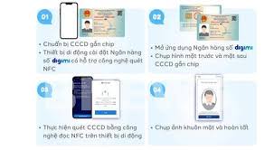 BVBank hướng dẫn 4 bước xác thực sinh trắc học trên app Digimi