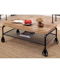 Furniture Of America Arron Antique Black Coffee Table Reviews Furniture Macy S Couchtisch Industrial Couchtisch Diy Vintage Industrial Mobel