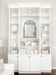 Thanking practically and aesthetically, consider closing off the tops of the cabinets (dust and really. How To Build Your Own Diy Built Ins Using Pre Assembled Stock Cabinets Home And Hallow