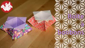 Papier, bien droite de temps. Origami Boite A Bonbons De Katrin Shumakov Senbazuru Youtube