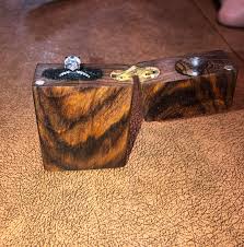 The top compartment will hold a usb key with a video. A Cocobolo Engagement Ring Box I Made For My Fiance Finished With Paste Wax Woodworking