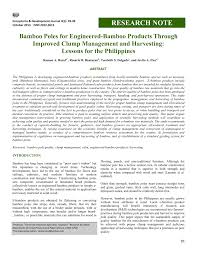 Rodolphe lina (french national) 2006.in we are producing of all kinds animal cages made wood and metal, native product bamboo antique like furniture, pavilion, swinging bench nipa. The Main Attributes Of Sustainable Ntfp Extraction 17 Download Scientific Diagram