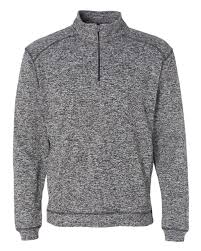J America 8614 Cosmic Fleece Quarter Zip Pullover Sweatshirt