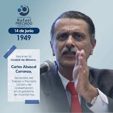 Carlos Abascal's Instagram, Twitter & Facebook