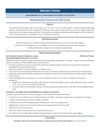 It Specialist Resume Example Template 2021 Zipjob