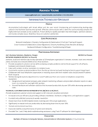 Resume samples and templates to inspire your next application. It Specialist Resume Example Template 2021 Zipjob