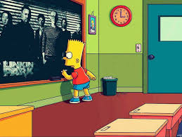 рик и морти 4 сезон 6 серия смотреть онлайн Linkin Park It Appears Bart Simpson Is An Incredible Artist Funny Memes The Simpsons Funny Picture Quotes