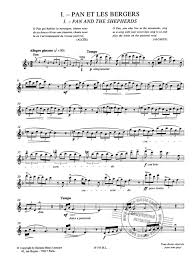 La Flute De Pan Sonate Op 15 From Jules Mouquet Buy Now In Stretta Sheet Music Shop