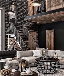 Luxury Loft Apartment Decor Inspirations Modern And Contemporary Interior Design Projec Industrial Chic Interior Industrial Chic Decor Urban Industrial Decor