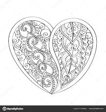 Mandela hart kleurplaat / bloemen mandala met hart. Mandalas Heart Novocom Top