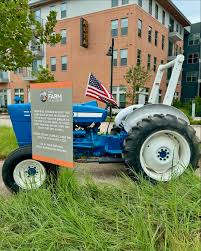 Image result for Blue 1964 Tractor