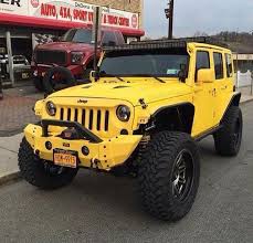 Black And Yellow Rims For Jeep Wrangler 