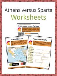 Two great civilizations specifically shone through, and are taken as examples. Athens Versus Sparta Facts Worksheets For Kids