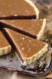 Salted Caramel Bittersweet Chocolate Tart Life Made Simple Recipe Desserts Chocolate Tart Tart Recipes