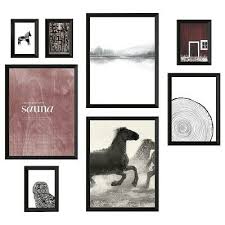 ikea knoppang picture frame with poster artwork nordic set of 8 brand new fashion home garden homedcor frames eb ikea picture frame ikea art ribba frame