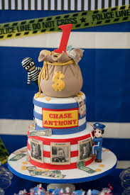 This is a huge collection of editable templates that includes everything you need to host your police party, including decorations, invitations, and items for police themed party games. Chase S Cops And Robbers Themed Party 1st Birthday Party Doll Manila