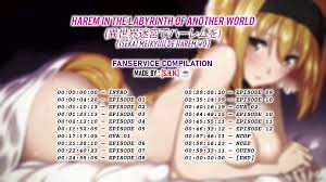 Isekai Meikyuu de Harem o - Fanservice Compilation Raw