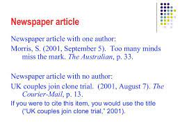 If the url is long or contains personal identifiers, give only the domain name, e.g. How To Cite News Article Apa Yerat