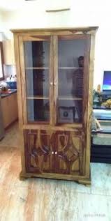 Buy glass door multipurpose crockery cabinet online: Crockery Unit Buy Wooden Crockery Cabinet Online Upto 55 Off Wooden Street