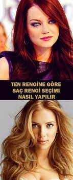 Ten Rengine Gore Sac Rengi Secimi Nasil Yapilir Www Vipbakim Com Sac Sac Rengi Kadin