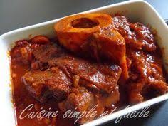 Jarret De Boeuf A La Sauce Tomate Recettes De Cuisine Recette Jarret De Boeuf Recette