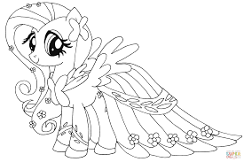 Fluttershy Super Coloring My Little Pony Coloring My Little Pony Drawing Pony Drawing