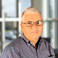 Mark Lynd with Khalid Abunaja