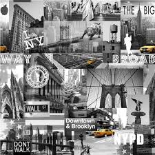 Check spelling or type a new query. Muriva Big Apple New York City Wallpaper Black Grey Yellow Wallpaper From I Love Wallpaper Uk