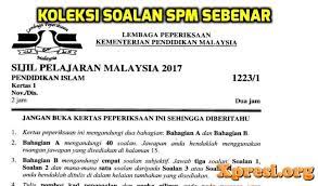 Soalan spm sebenar pqs spm 2017. Soalan Spm Tahun 2014 2015 2016 2017 Dan 2018 Ulangan