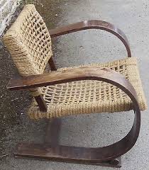 Tres Beau Fauteuil Vintage Audoux Minet Pour Vibo Vesoul En Cordage Annees 50 Fauteuil Vintage Fauteuil Knoll Fauteuil