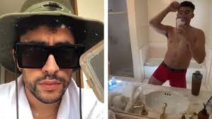 Bad bunny brother is known as bernie martínez ocasio and bysael martínez ocasio. Bad Bunny Puts His Abs On Display In A Black Crop Top With New Thirst Trap Selfie Daily Mail Online