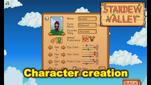 We did not find results for: Stardew Valley Character Creation