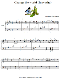 Free Inuysahsa Piano Sheet Music Piano Sheet Music Sheet Music Anime Sheet Music Free piano sheet music by artist inuyasha. piano sheet music piano sheet music