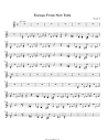 Escape From New York Sheet Music - Escape From New York Score ...