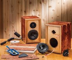 Make Your Own Home Stereo Speakers With Rockler Diy Speaker Kits Diy Bookshelf Speakers Speaker Kits Diy Speaker Kits