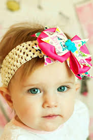 In fact, girls look really sweet with nice bows that hold their hair. Baby Hair Bow Boutique Ribbon Hairbow Clip Infant Headband Easter Spring Baby Bow Newborn Toddler And Little Baby Hair Bows Diy Hair Bows Hair Bows