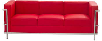 Red leather sectional couch styles. 20 Ravishing Red Leather Living Room Furniture Home Design Lover