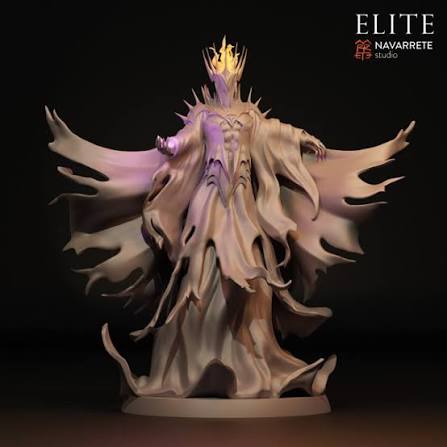 3D Printable The Lord Necromancer by Navarrete Studio