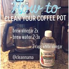 Unless your drip coffee maker has a thermal carafe, it will have a hot plate that keeps the coffee warm. 254 Likes 35 Comments Becky Clean Mama Cleanmama On Instagram Coffee Pot Running Slow C Coffee Pot Cleaning Coffee Maker Cleaning Vinegar Cleaning