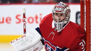 Jake allen (#34) of the st. Carey Price To Stay Home With Lower Body Injury