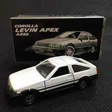 Ironically, corolla is also a car which will never appear on my list when shopping for a car (i mean real car). Tomica Toyota Ae86 Corolla Levin White Toys Games Bricks Figurines On Carousell