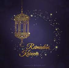 Blessed Ramadan Kareem Greetings Kertas Dinding Kartu Idul Fitri