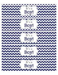 Clean the baby food jars and peel off as much of the label as you can. It S A Boy Digital Baby Shower Water Bumpandbeyonddesigns