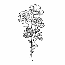 Amore By Madison Riese Represent The Love And Beauty In Every Form In 2020 Violet Tattoo Violet Flower Tattoos Birth Flower Tattoos