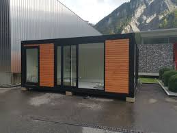 Standard Container Von Contdeluxe Fur Die Ganze Schweiz In 2020 Container Hauser Container Home Designs Design Gartenhaus