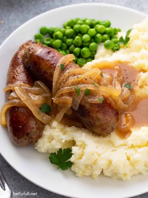 Bangers and Mash Recipe - Belly Full